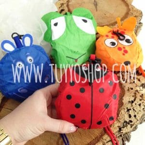 Mochila plegable de animales