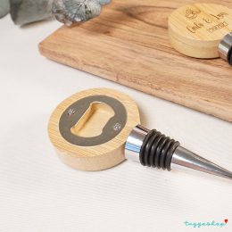 Tapón abridor personalizado alianzas de boda