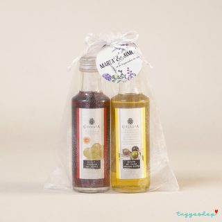 Aceite y vinagre pack Detalles de Boda, 100ml