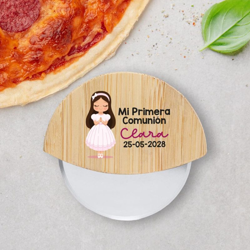 Cortapizzas para comunión, modelo Martina