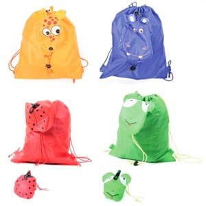 Mochila plegable animales