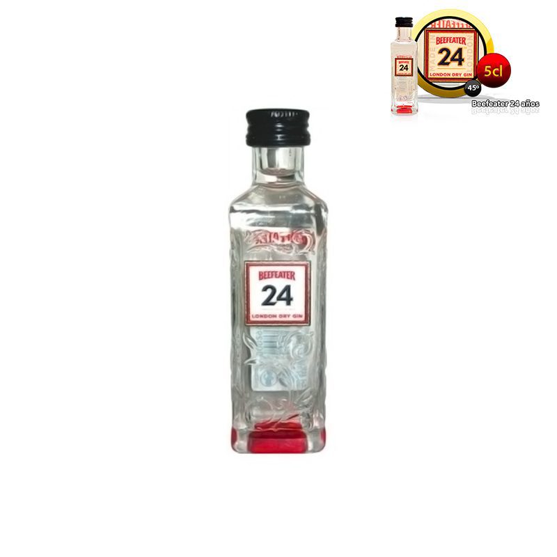 Mini Botella Ginebra Beefeater 24 5cl Detalle De Boda Para Invitados