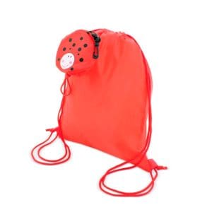 Mochila plegable Mariquita Sonriente