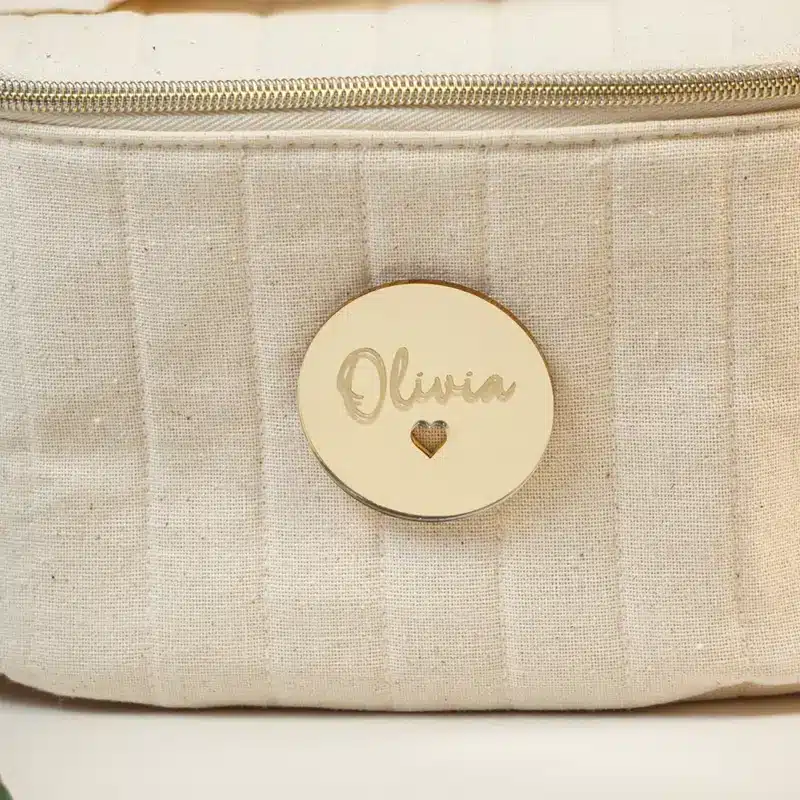 Neceser personalizado para invitadas de boda Olivia