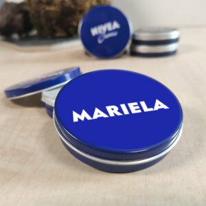 Crema Nivea clásica con personalización individual. 30ml