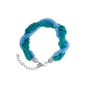 pulsera enrrollada azul