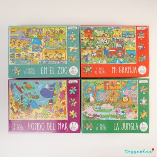 Puzzle de animales, 4 modelos