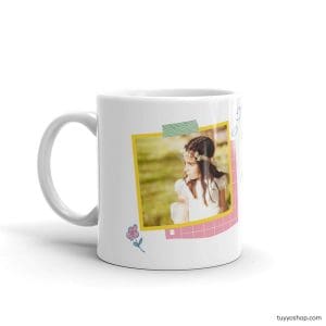 Taza para comunión con foto, modelo collage