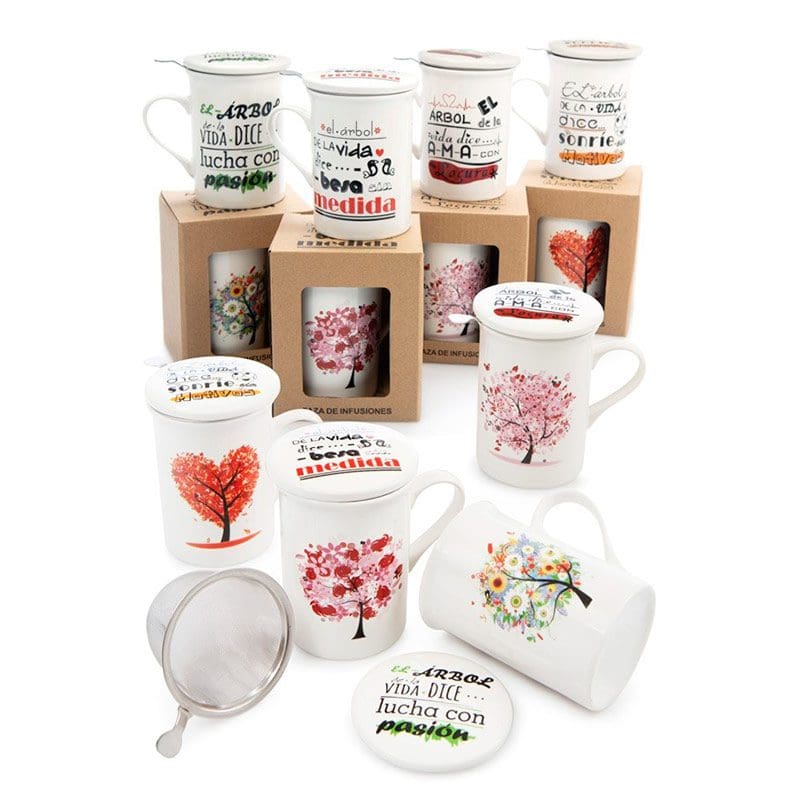 Personaliza tazas con diseños frutales, Estilo de Vida Hogar
