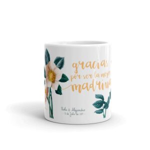 Taza de agradecimiento para madrinas