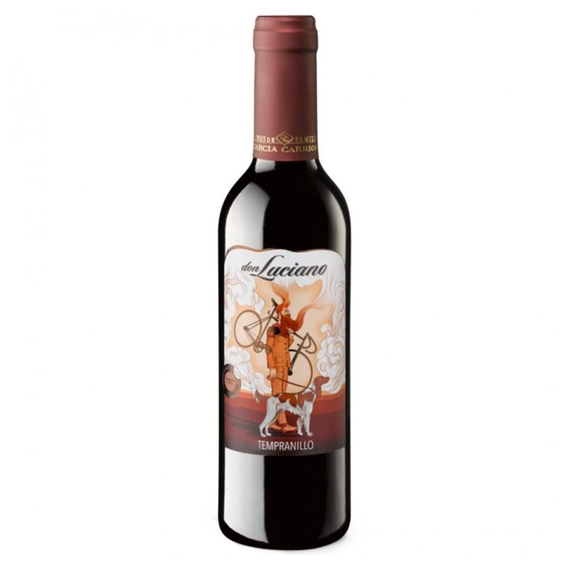 Vino tempranillo Don Luciano. 37.5cl